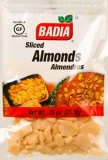 Badia Sliced Almonds Bag .075 oz